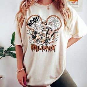 Disney Halloween Shirt, Mickey And Friends Skeleton Halloween Shirt